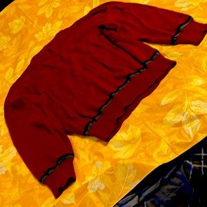 Sweater, maroon XL for men. Good condition.